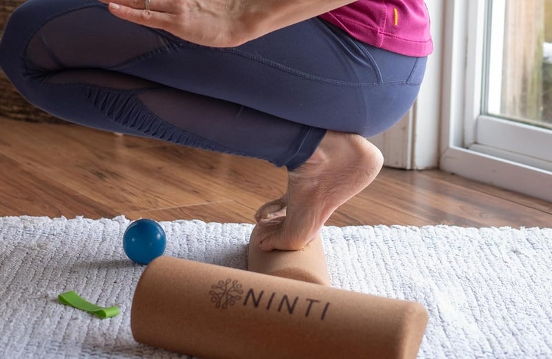 NINTI Balance Board - Premium Cork Balancing Board & Foot Strengthener for Enhanced Foot Function | Unique Design for Balance Stability & Foot Strength | Improve Mobility & Prevent Falls | Balance Trainer - Image 5